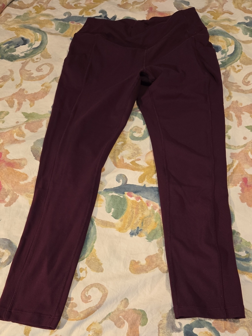 32 Degrees Women's High-Rise Stretch Leggings - Plum